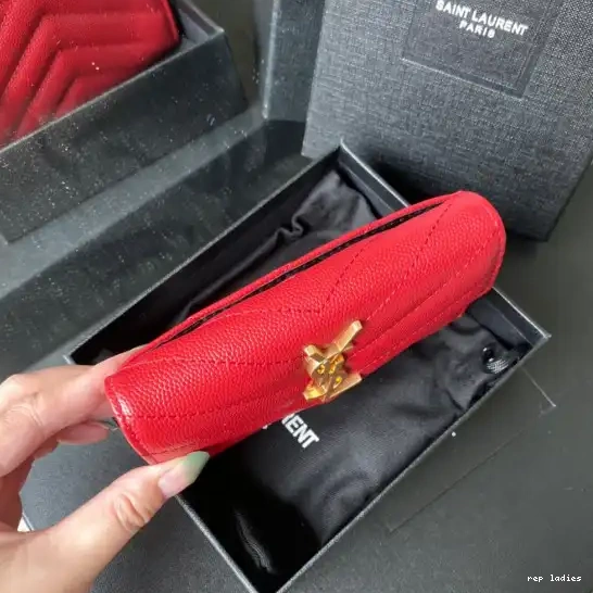 Repzbay REP SMALL MONOGRAM WALLET IN ENVELOPE YSL 0621